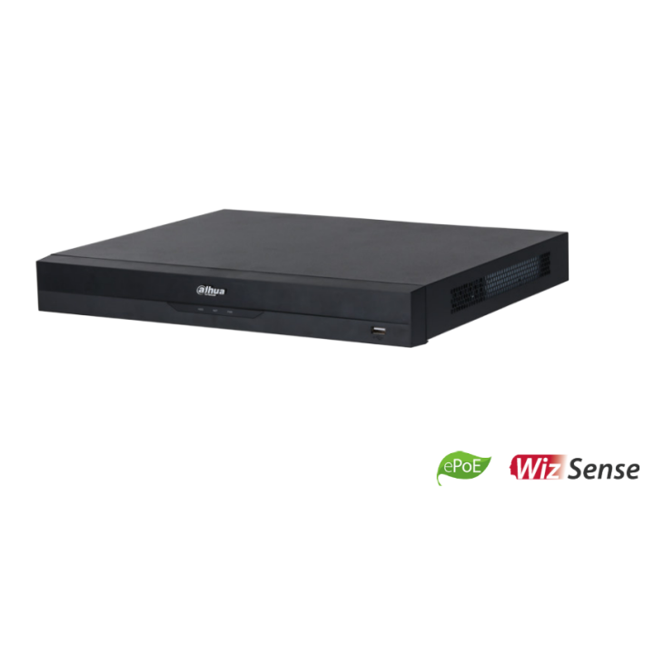 Enregistreur IP | 8 canaux PoE| Rés. 32 mpx max | IA