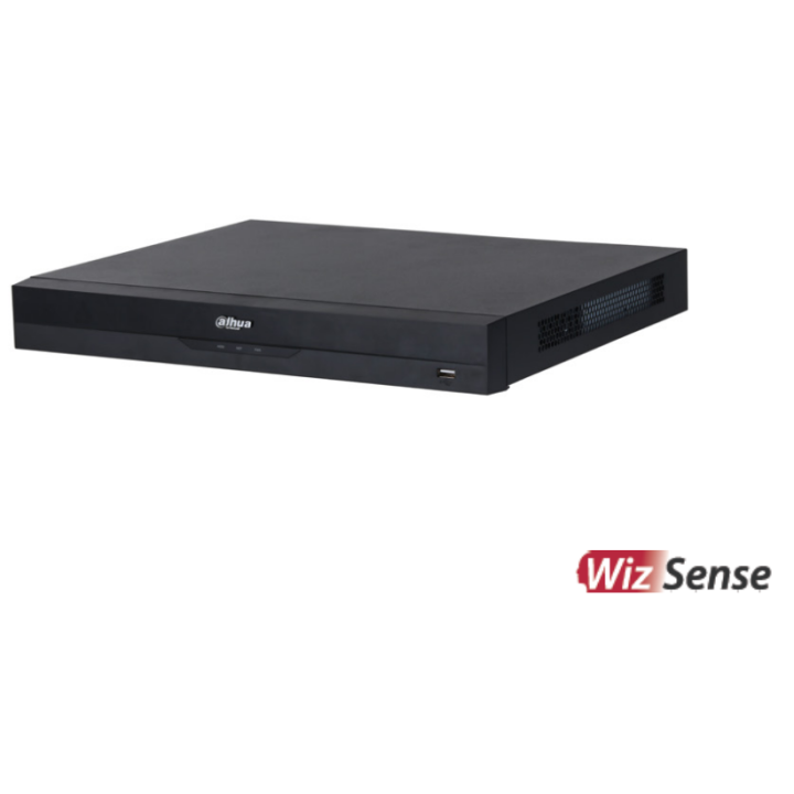 Enregistreur IP | 16 canaux PoE | Rés. max 16 mpx | IA