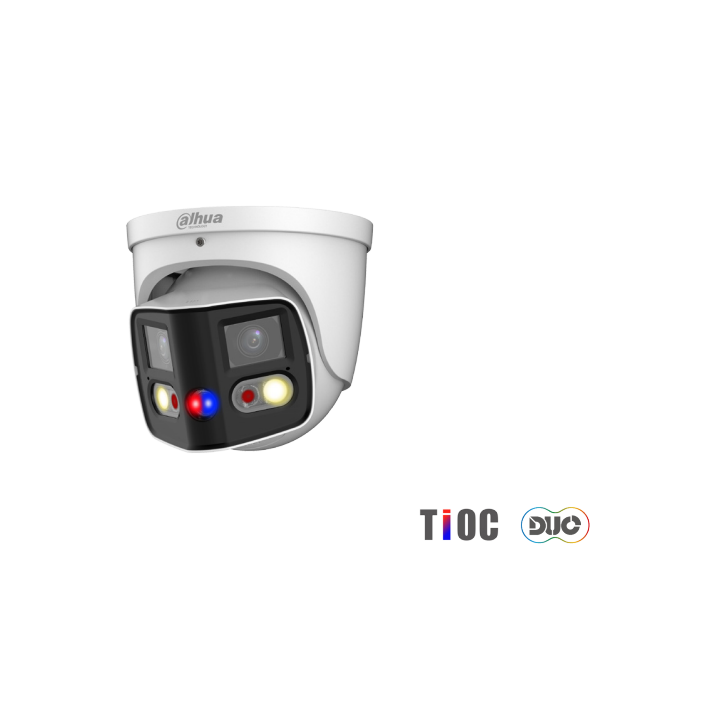 Eyeball IP 8 Mpx avec flash dissuasif