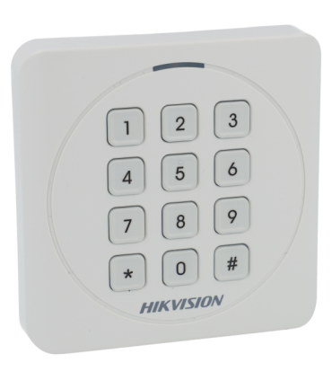 DS-K1801MK Lecteur intérieur / extérieur avec clavier / carte mifare 13.56mhz