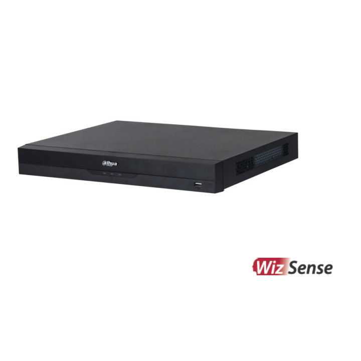 Enregistreur IP | 16 canaux PoE | Rés. 16 Mpx. max | IA