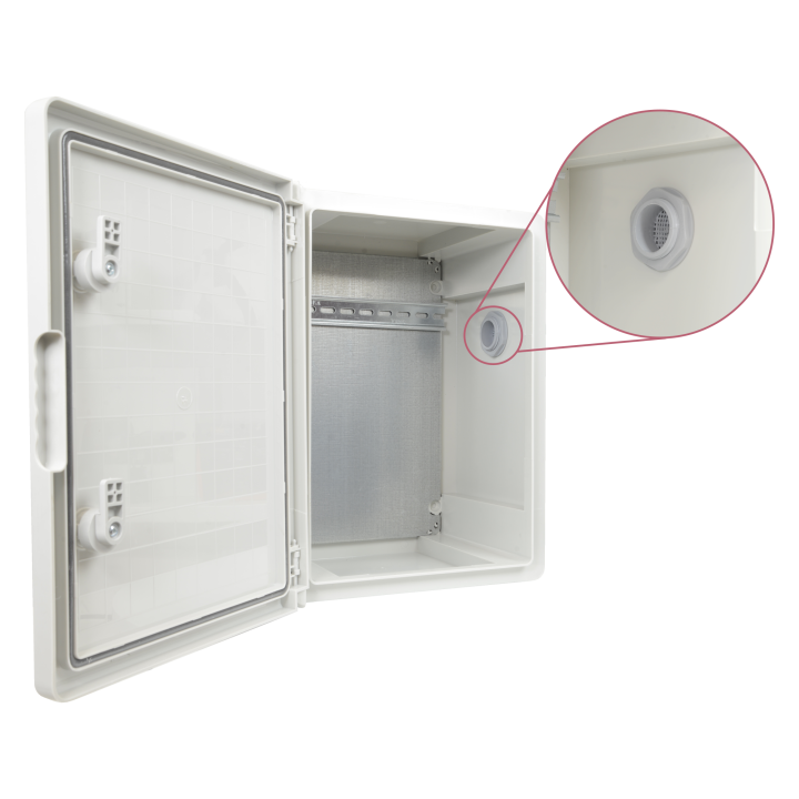 Armoire en polyester étanche