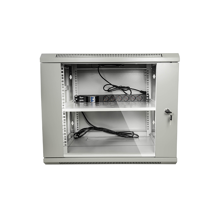 Armoire rack pour mur jusqu'à 6U rack de 19"