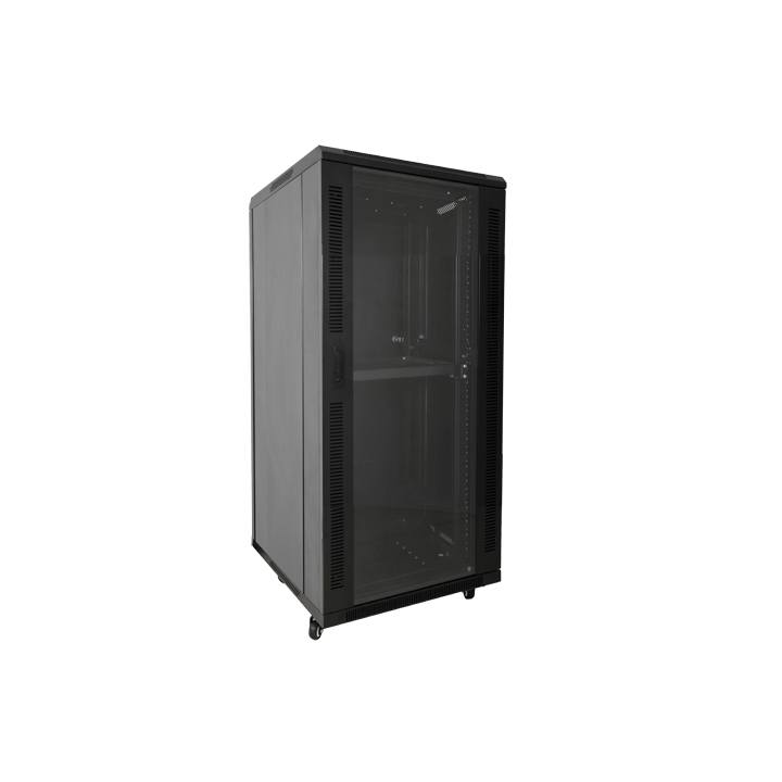 Armoire rack pour sol Jusqu'à 18U rack de 19"
