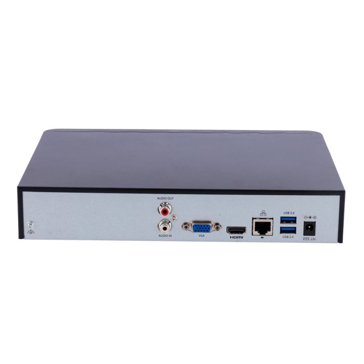 Enregistreur IP | 16 canaux | Rés. 8 Mpx max. | POS