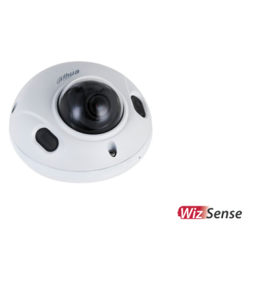 Caméra Dôme plat IP PoE| 4 Mpx | Obj. fixe