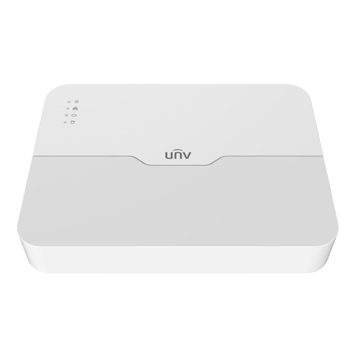 Enregistreur IP | 8 Canaux PoE | Rés. Max 8 Mpx