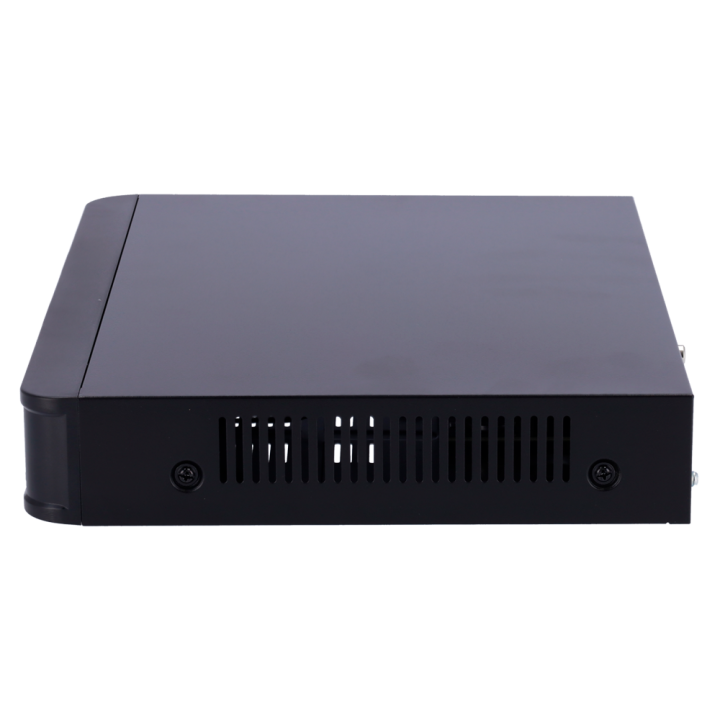 Enregistreur IP | 4 Canaux PoE | Rés. max 8 Mpx