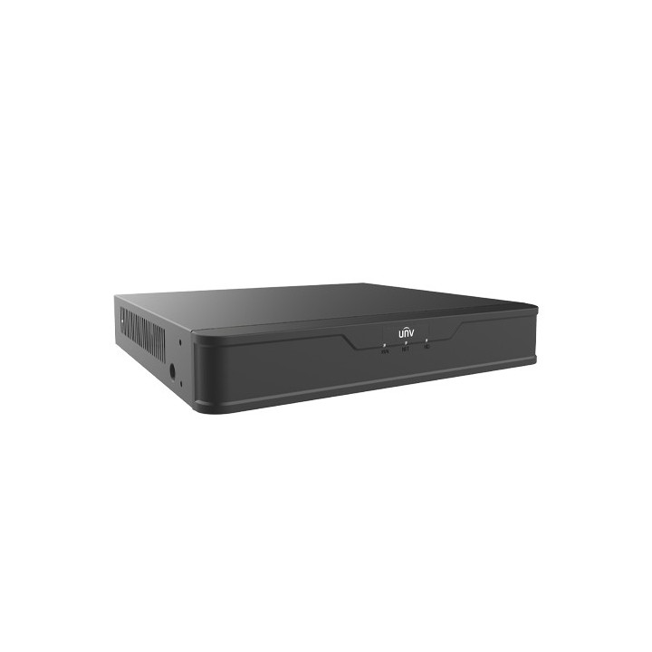 Enregisteur IP | 8 Canaux PoE | Rés. max 8 Mpx