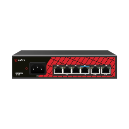 Switch Hi-PoE 4 ports PoE + 2 Uplink RJ45