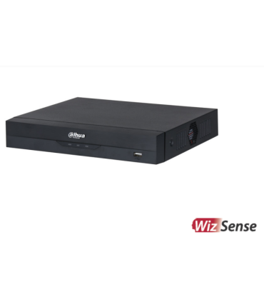 Enregistreur IP | 8 canaux PoE | Rés. 16 Mpx max | IA