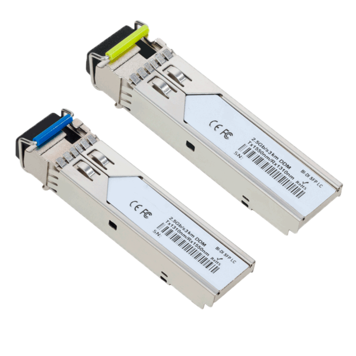 Paire de modules émetteurs-récepteurs SFP industriels
