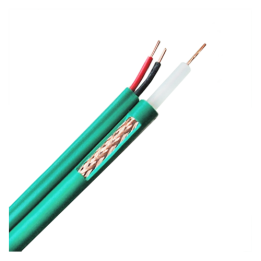 Câble coaxial KX6 avec gaine extérieure LSZH | 300 mètres