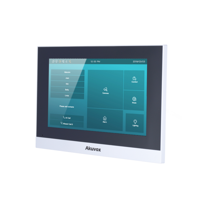 Écran Linux TFT pour interphone vidéo de 7" à 2 fils