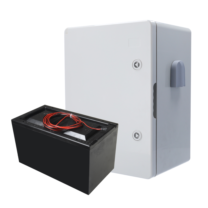 Kit batterie 14 mois avec coffret en polyester