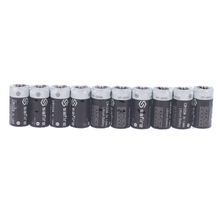 Pack de 50 piles CR123A