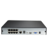 Enregistreur IP | 8 canaux PoE | Rés max. 8 Mpx