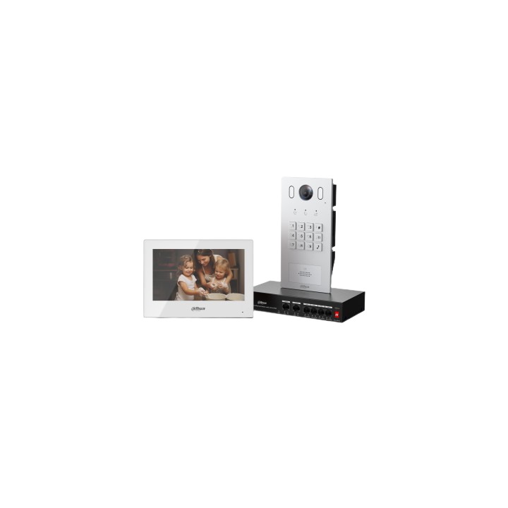 Kit interphone vidéo IP complet