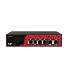 Switch Hi-PoE 4 ports PoE + 2 Uplink RJ45