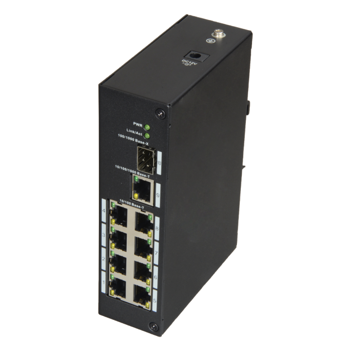 Switch industriel 8 ports RJ45