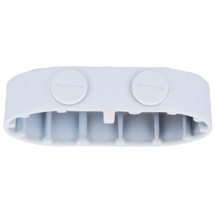 Boite de connexions pour dôme à double lentille