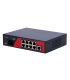 Switch de bureau Hi-PoE  8 ports PoE + 1 Uplink RJ45