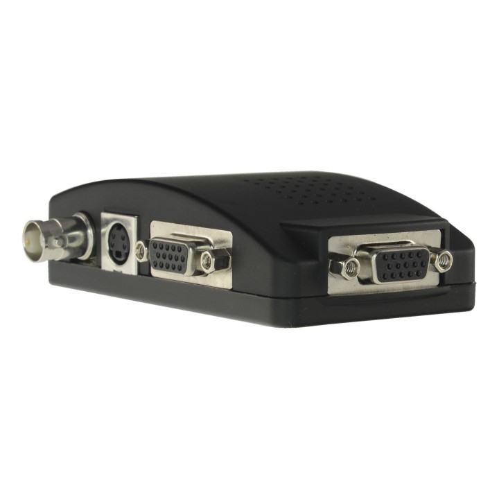 Adaptateur de signaux de vidéo BNC et S-VIDEO à VGA