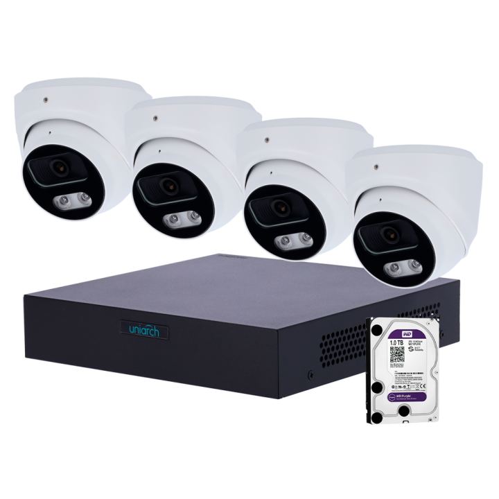 Kit de vidéosurveillance Wifi IP Plug & Play