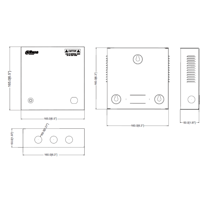 Armoire alimentation 12V 4A