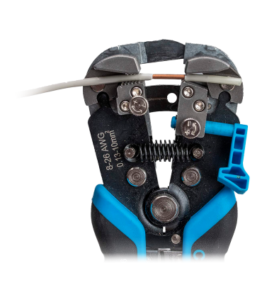 Outil de sertissage et de dénudage