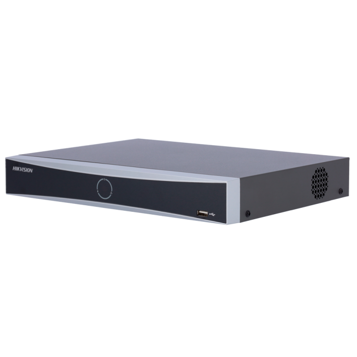 Enregistreur IP | 4 Canaux PoE | Rés. 12 Mpx | IA