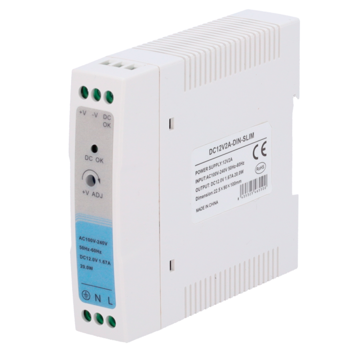 Source d´alimentation Sortie DC 12 V