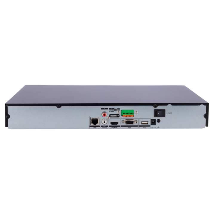 Enregistreur IP 16 Canaux | Rés. 12 Mpx | Acusense