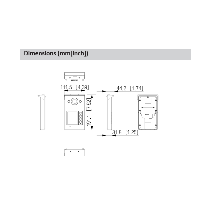 Interphone extéribouttons d'appel | IP & Wifi