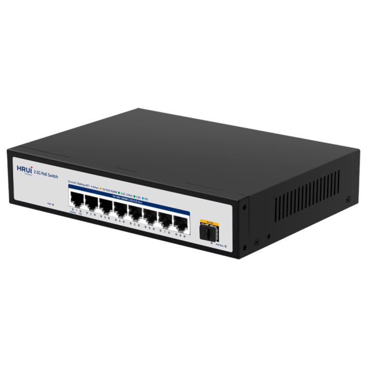 Switch PoE Multigigabit 2,5Gbps | 8 Ports PoE