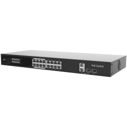 Switch administrable 16 ports PoE/PoE+