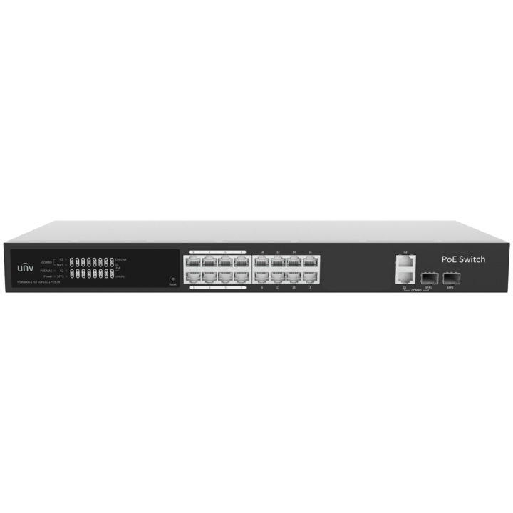 Switch administrable 16 ports PoE/PoE+
