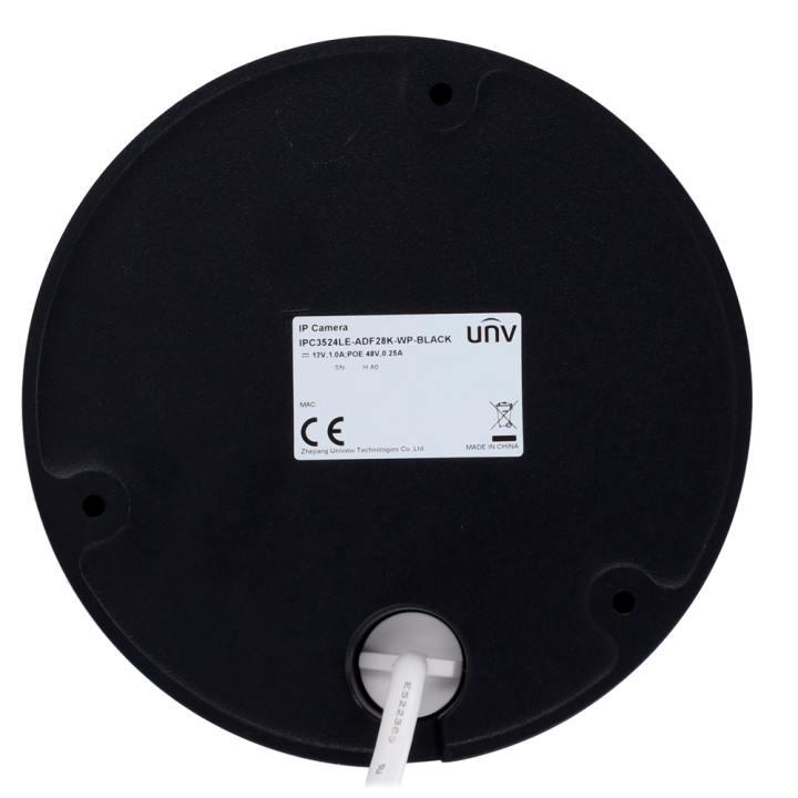 Caméra dôme IP 8 Mpx | Obj. fixe 2.8 mm