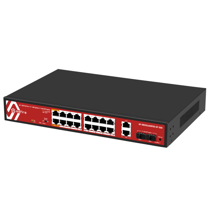 Switch Hi-PoE | 16 ports PoE