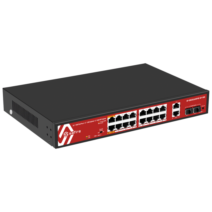 Switch Hi-PoE | 16 ports PoE