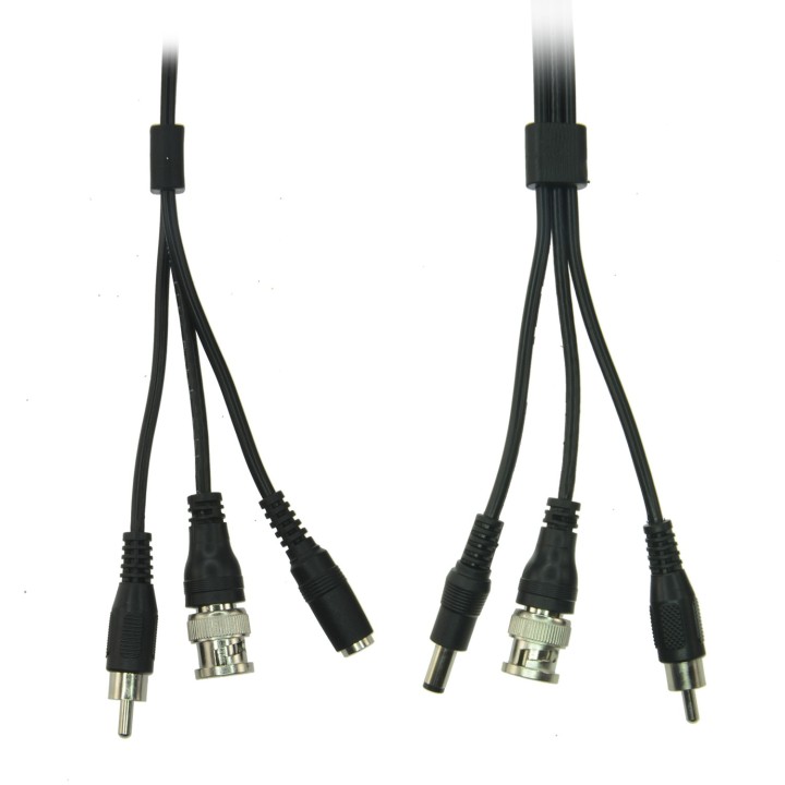 Câble coaxial avec audio 20 mètres