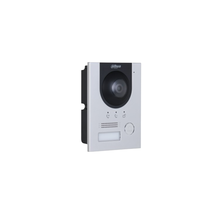 Interphone extérieur IP ou 2 Fils avec un bouton et une caméra 2 mpx