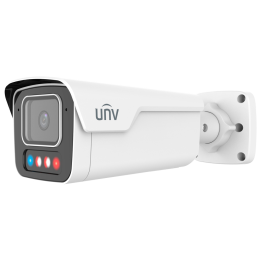 Caméra IP Bullet avec flash dissuasif | 4 Mpx | Obj. fixe 2.8 mm