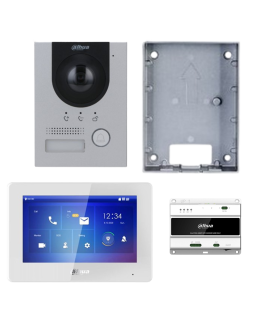 KIT PORTIERVIDEO 2 FILS DAHUA