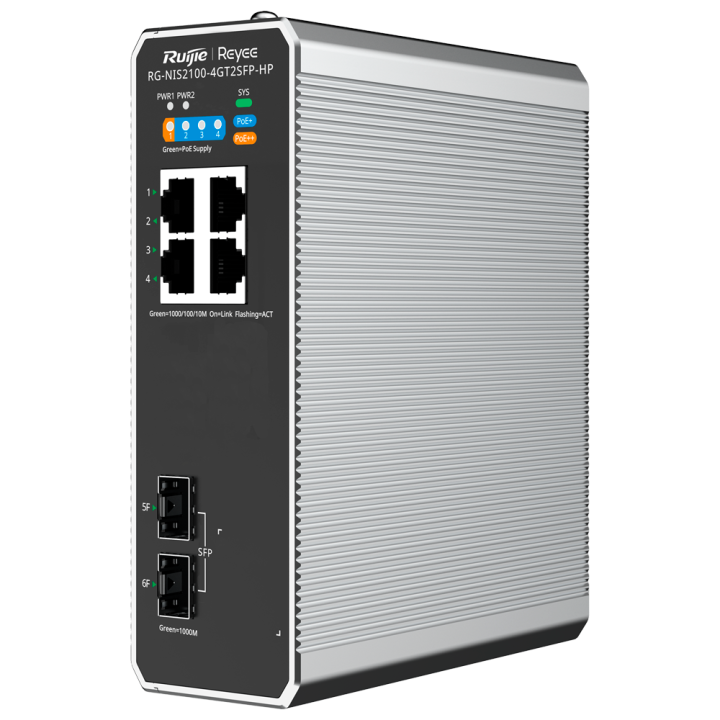 Switch industriel manageable PoE
