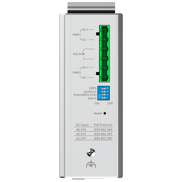 Switch industriel manageable PoE