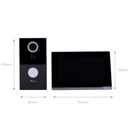 Kit interphone vidéo Nivian 2 fils