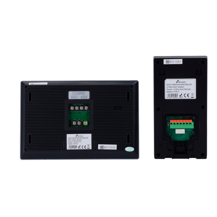 Kit interphone vidéo Nivian 2 fils