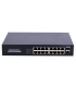 Switch PoE 16 ports RJ45 + 2 SFP