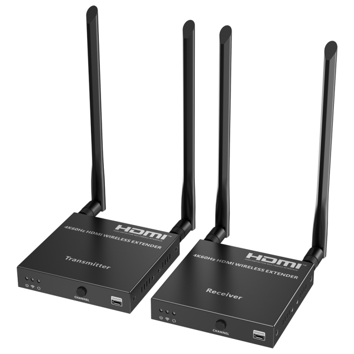Prolongateur de signal HDMI sans fil 50 m.